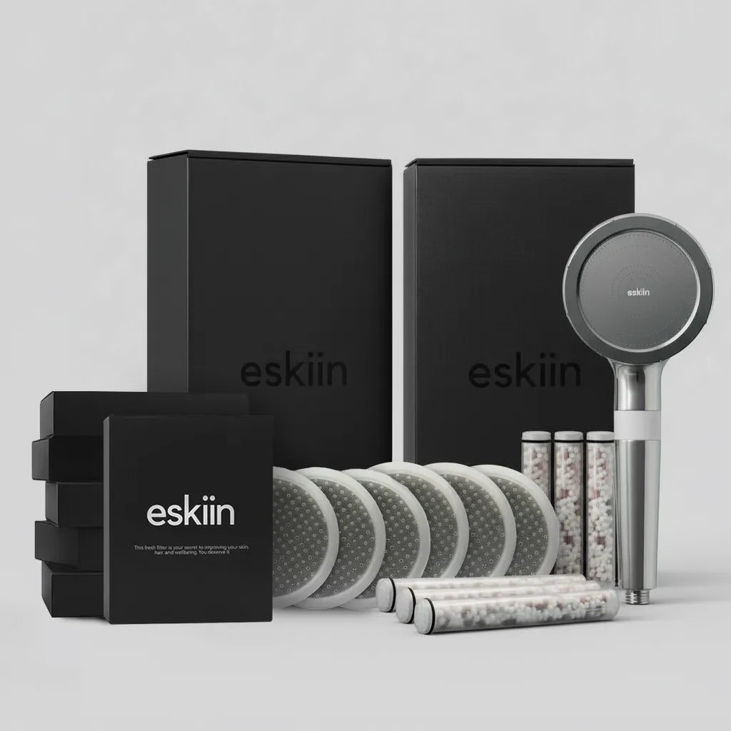 eskiin Filtered Handheld Showerhead Bundle